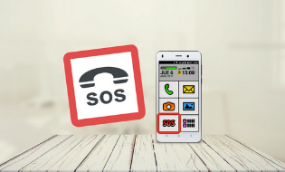 Cómo configurar la función SOS en el EXO Spanky Fácil 4G