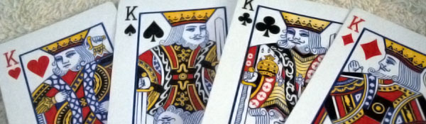 reyes de la baraja francesa