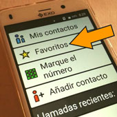 Cómo agregar un contCómo agregar un contacto telefónico en el EXO Spankyacto telefónico en el EXO Spanky